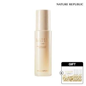 [네이처리퍼블릭] 진생 로얄 실크 토너 130ml (미백·주름개선)+크림5ml 증정
