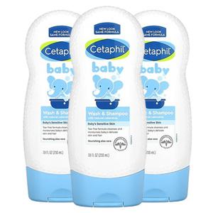 세타필 베이비 아기 바디 워시 샴푸 내추럴 카렌듈라 230ml 3팩