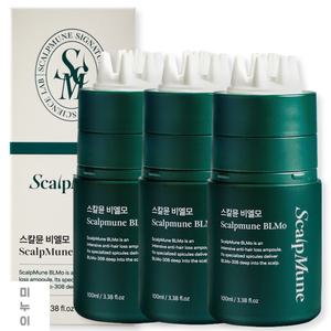 스칼뮨 헤어앰플 비엘모 탈모완화 기능성 앰플 임상완료 BLMo-308 100ml 3개