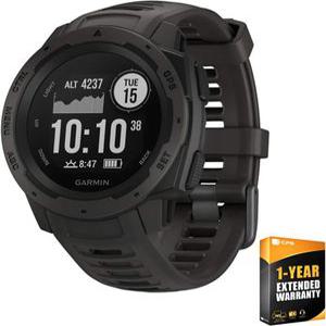 Garmin Instinct  GPS가 장착 된 견고한 아웃도어 시계