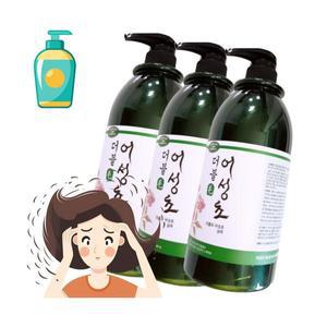 더블모 어성초 탈모 샴푸 1000ml 3개PBZ