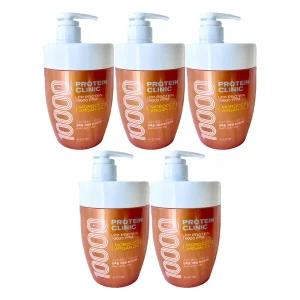엘라스틴 프로틴클리닉 고영양 트리트먼트 700ml 5개 / 써클