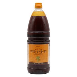 이장네_향이 참 고소한 참진한 참기름 골드_1.8L_1개