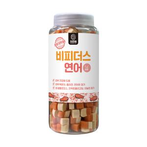 자연애 비피더스 트릿 연어 500g 노즈워크 훈련용
