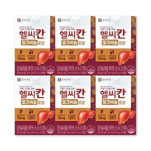 종근당건강 헬씨칸 밀크씨슬 로얄 800mg X 30캡슐 6박스