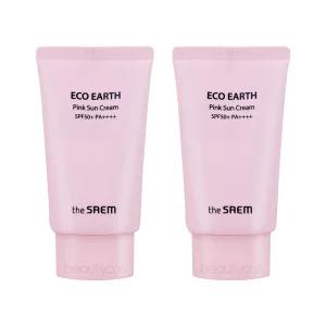 2개 더샘 에코 어스 핑크 선 크림 50g SPF50+
