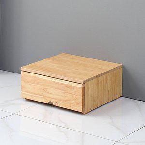 [알파침대]몬드 원목 협탁 1단 미니 서랍장