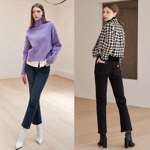 [기타]릴리전 FW 여성 시그니처 힙업 기모 데님팬츠 2종택1
