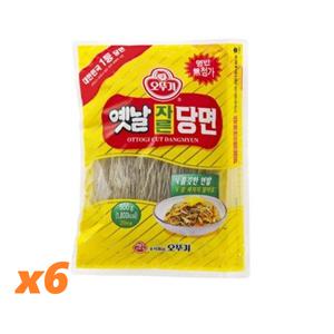 오뚜기 옛날 자른당면 500g  x 6개