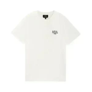 아페쎄 공용 로고 화이트 반팔티 COHBU M26388 TAE