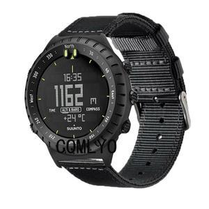 Suunto 코어 스트랩 스마트워치 밴드 나일론 캔버스 스포츠 벨트