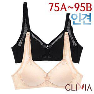 [크리비아]75A 95B 노와이어 인견 풀컵 무빙몰드브라1종 CBR1787 _P079612537