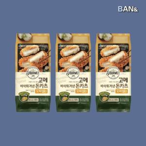 [기타] 고메 돈가츠 바삭튀겨낸 모짜렐라 치즈 돈카츠 450g 냉동 일본 돈까스 3개