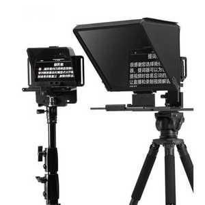 대형 스크린 프롬프터 라이브 앵커 유튜브 자막기 T16 텔레프롬프터 + 이동 스탠드