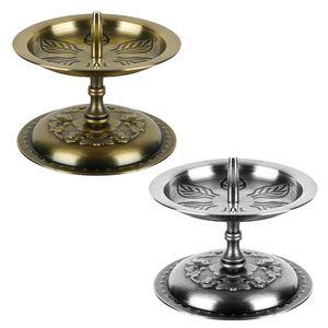 신주 촛대촛대 낙엽촛대 엔틱 인테리어 장식 주석 품 홀더