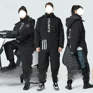 겨울정비복 배달옷 성인 조종복 일체형 점프슈트 근무복 방한 우주복 배달