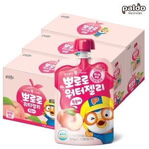 팔도 뽀로로 워터젤리 복숭아 120ml 30팩