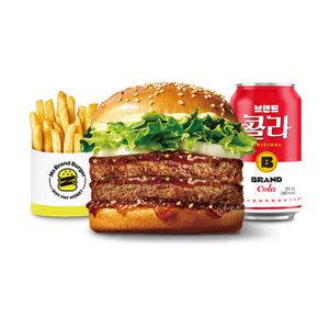 [노브랜드버거] 더블 그릴드 불고기 버거세트