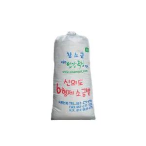 6형제소금밭 신안 천일염 육형소금 굵은소금 2025년산 햇소금 20kg