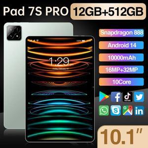 샤오미 패드 7S 프로, 안드로이드 14, 스냅드래곤 888 태블릿, 16GB + 1TB, 10000mAh, 5G 듀얼 SIM 태블릿