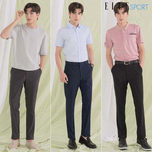 엘르스포츠 남성 썸머 냉감 릴렉스팬츠 3종