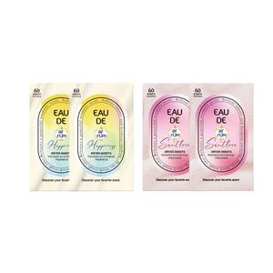 아로퓸 건조기시트 해피니스 60매X2+스윗러브 60매X2