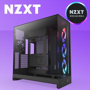 [국내정품] NZXT H9 FLOW V2 RGB 어항케이스 미들타워 블랙
