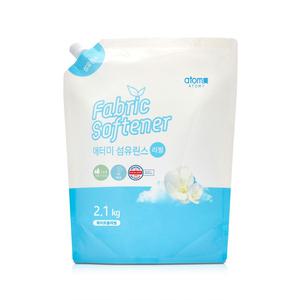 애터미 섬유린스 리필 2.1kg 고농축 섬유유연제 식물