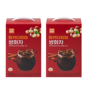 다농원 쌍화차 마카다미아 차 음료 탕비실 50T X 2