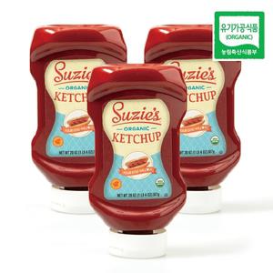 [자연초] 유기농 수지스 토마토 케첩 케찹 567g x 3통