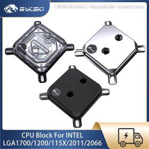 쿨러 인텔 LGA1700 115X 2011 AM5 AM4 Ryzen CPU 수냉 XPR Bykski 워터 블럭
