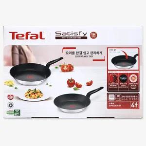 테팔 TEFAL 후라이팬 24 28 새티스파이 인덕션 프라이팬 2종 세트
