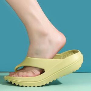 가벼운 통굽 키높이 쪼리 슬리퍼 남녀공용 쿠션 소프트 푹신 5cm 통슬리퍼