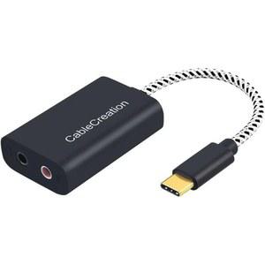 4553123 폰 이어폰 아답터 Cable 오디오 변환 젠더 미니 외장형 잭 Type 0 15M 마이크 C ation 3 5mm USB 타입 어댑터 이어폰/ 사운드카드
