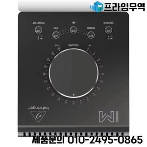프리미엄 패시브 스튜디오 컨트롤러 매우 정확한 레벨 조정을 위한 대형 볼륨 노브 BEHRINGER STUDIO M