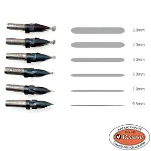 [알파][브라우스]펜촉오너먼트50020B2.0mm