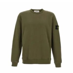 25FW 스톤아일랜드 와펜 맨투맨 그린 K2S156100028 S0A20 V0054
