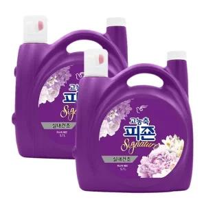 피죤 고농축 시그니처 대용량 실내건조 미스틱레인 5.7L x 2개
