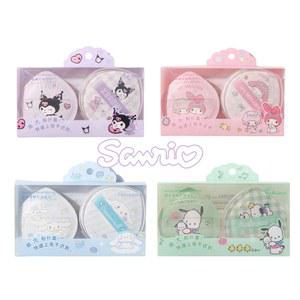 Sanrio 마이 멜로디 쿠로미 Y2k 솜사탕 에어 쿠션 파우더 퍼프 인 소녀 만화 하트 카와이 뷰티 메이크업 도구 축제 선물