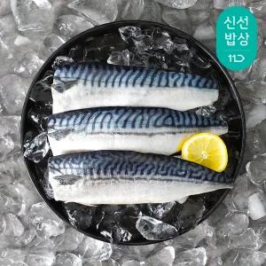 [품질보장]더신선 노르웨이 간 고등어 7팩/총 1kg 내외 /천일염 염지