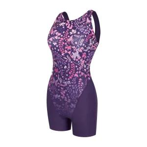 수영강습 여성2부반신 U백 빅사이즈수영복 A5BL1LD38PPL Arena swimwear