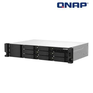 큐냅 8베이 랙마운트 NAS QNAP TS-864eU-RP-8G 2U HDMI출력 PCIe확장 이중전원