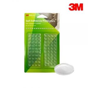 3M 범폰 SJ5302 투명 원형 블리스터팩 80개입
