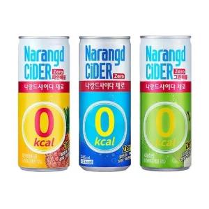 나랑드 사이다 제로20개+파인애플20개+그린애플20개 245ml 60캔