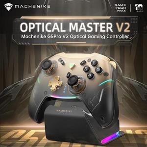 MACHENIKE G5Pro V2 궁극적인 게임 컨트롤러 광학 트리거 ABXY 버튼 스위치 PC용 핫 스왑 가능 조이스틱 4K