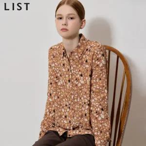[리스트(LIST)] 하트 패턴 셔츠 (택가격:138000원)