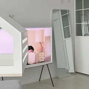 [삼익가구]뉴어 사각형 대형 전신거울 600