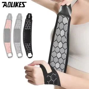 AOLIKES 아올라익스 헬스 손목 보호대 리스트랩 얇은 여름용 팔목 아대 골프 배드민턴