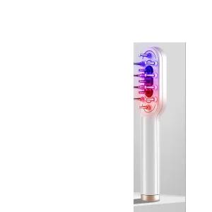 전동 두피마사지기계 모발 성장 에센스 탈모 관리 빗 두피마사지기계 - A타입 화이트