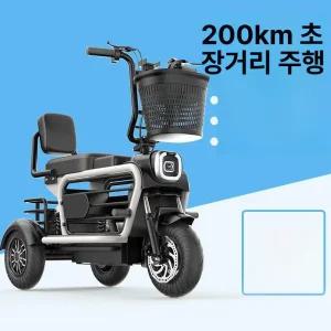 접이식 세발 전기자전거 애견 3인용